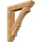 Ekena Millwork Balboa Slat Rough Sawn Bracket w/ Offset Brace, Western Red Cedar, 8"W x 38"D x 44"H BKT0806X38X44BOA06RWR - alternate 1